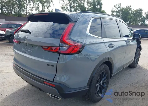 2025 Honda Cr-V Hybrid Sport из США, поврежденный, VIN 5J6RS5H5XSL011338